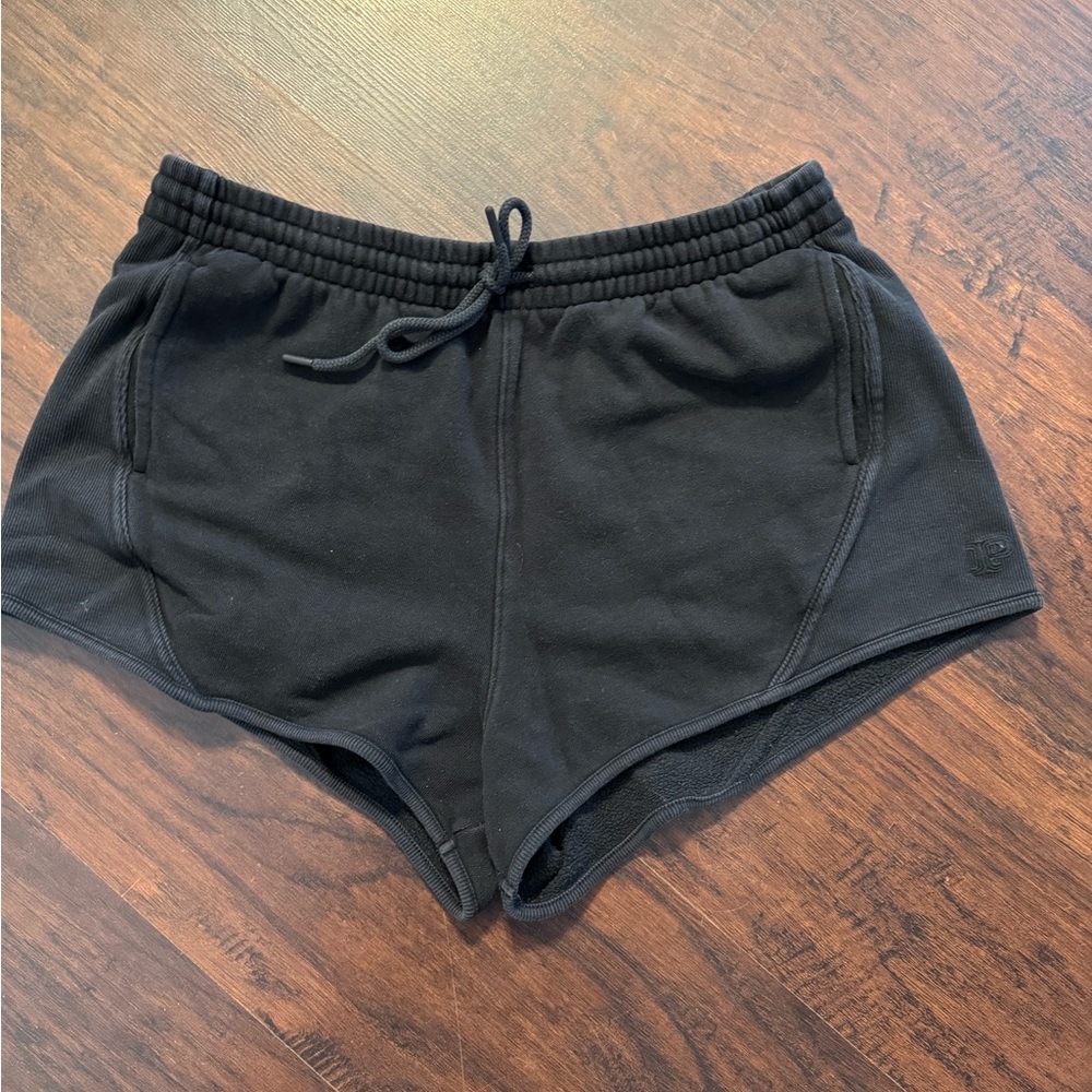 PINK Victoria's Secret Black Athletic Shorts